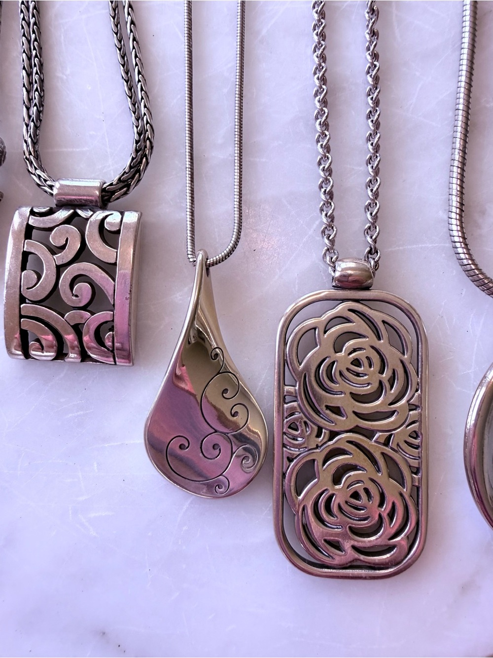 Mega Bundle of 9 Retired Brighton Necklaces - Picture 3 of 10